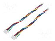 Cable; JST SH; 400mm; PIN: 6; 28AWG POLOLU