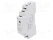 Power supply: switching; for DIN rail; 15W; 24VDC; 0.625A; IP20 QOLTEC