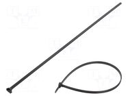Cable tie; L: 360mm; W: 6.1mm; black; polyamide; 490N; Ømax: 93mm HELLERMANNTYTON