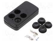 Enclosure: for remote controller; X: 35mm; Y: 65.5mm; Z: 13mm KRADEX