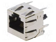 Connector: RJ45; socket; PIN: 8; gold-plated; 8p8c; on PCBs; THT PHOENIX CONTACT