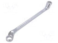Wrench: ring; 18mm,19mm; chromium plated steel; L: 275mm; offset STAHLWILLE