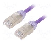 Patch cord; F/UTP,TX6A-28™; Cat: 6a; RJ45 plug,both sides; wire PANDUIT