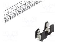 Fuse holder; SMT; -40÷85°C; 10A; thermoplastic; UL94V-0; black SCHURTER