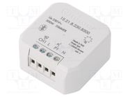 Module: wireless dimmer; flush mount; -10÷50°C; IP20; 230VAC FINDER