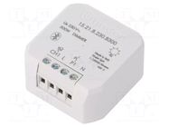 Module: wireless dimmer; flush mount; YESLY; -10÷50°C; IP20 FINDER