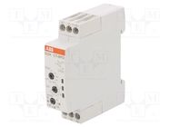 Timer; 0,05s÷100h; SPDT; 24÷240VAC; 24÷48VDC; -20÷60°C; IP20 ABB