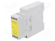 Module: safety relay; 7S; 24VDC; OUT: 4; for DIN rail mounting FINDER