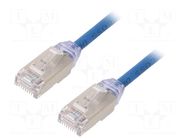 Patch cord; RJ45 plug,both sides; F/UTP,TX6A-28™; 6a; wire; Cu PANDUIT