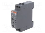 Timer; 0,05÷10min; SPDT; 24÷240VAC; 24÷48VDC; -20÷60°C; IP20 ABB