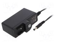 Power supply: switching; mains,plug-in; 9VDC; 2A; 18W; Plug: none XP POWER