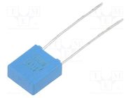 Capacitor: polyester; 470nF; 40VAC; 63VDC; 5mm; ±5%; 7.3x8x3.5mm EPCOS