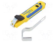 Stripping tool; Øcable: 8÷28mm; Wire: round; Tool length: 167mm JOKARI