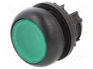 Switch: push-button; 22mm; Stabl.pos: 1; green; M22-FLED,M22-LED EATON ELECTRIC