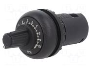 Potentiometer; 22mm; RMQ-Titan; -25÷70°C; Ø22.5mm; IP66; 1kΩ EATON ELECTRIC