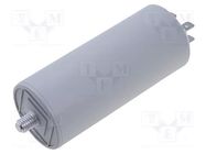 Capacitor: polypropylene; motors, run; 30uF; 425VAC; Ø40x92mm; ±5% DUCATI ENERGIA