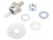 Diode: Zener; 50W; 4.3V; DO5; screw type; bulk; cathode to stud NTE Electronics