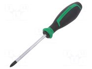 Screwdriver; Phillips; PH2; DRALL+; Blade length: 100mm STAHLWILLE