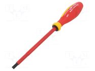Screwdriver: insulated; slot; 6.5x1.2mm; Blade length: 150mm STAHLWILLE