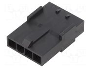 Connector: wire-wire; plug; male; Mini-Fit Sigma; PIN: 4; for cable MOLEX