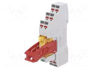 Relay: interface; DPDT; Ucoil: 230VAC; 8A; 8A/250VAC; 8A/24VDC; PI84 RELPOL