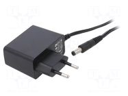 Power supply: switching; mains,plug-in; 5VDC; 3A; 15W; Out: 5,5/2,5 POS