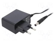 Power supply: switching; mains,plug-in; 12VDC; 1A; 12W; 82.96% POS