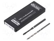 Tap; high speed steel cobalt HSS-E; M3; 0.5; ISO2/6H; 2pcs. VÖLKEL