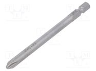 Screwdriver bit; Phillips; PH2; Overall len: 89mm WERA