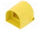 Lateral plug; -20÷55°C; yellow; 3100.0110Y GELBAU