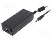 Power supply: switched-mode; 15VDC; 4.3A; Out: 5,5/2,5; 65W; 0÷60°C XP POWER