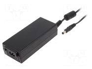 Power supply: switching; 24VDC; 2.7A; Out: 5,5/2,5; 65W; 80÷264VAC XP POWER