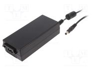 Power supply: switched-mode; 19VDC; 4.47A; Out: 5,5/2,5; 85W; 88% XP POWER