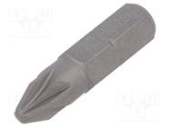 Screwdriver bit; Pozidriv®; PZ2; Overall len: 25mm BETA