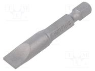 Screwdriver bit; slot; 8,0x1,6mm; Overall len: 50mm BETA