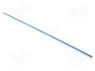 Busbar; 16mm2; Poles: 1; 690VAC; 690VDC; Inom: 80A; No.of mod: 57 ABB