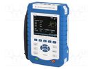 Meter: power quality analyser; LCD TFT 5,6"; Resolution: 320x240 LUMEL