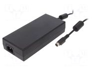 Power supply: switching; 12VDC; 15A; Out: KYCON KPPX-4P; 180W; 90% XP POWER