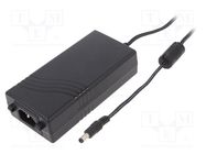 Power supply: switched-mode; 15VDC; 4.3A; Out: 5,5/2,5; 65W; 0÷60°C XP POWER