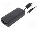 Power supply: switched-mode; 24VDC; 3.75A; Out: 5,5/2,5; 90W; 90.5% XP POWER