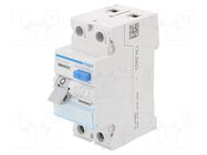 RCD breaker; Inom: 16A; Ires: 30mA; Max surge current: 250A; 240VAC HAGER