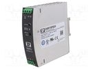Power supply: switched-mode; for DIN rail; 75W; 24VDC; 3.2A; 91% XP POWER
