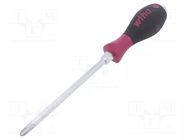 Screwdriver: for impact; Bit: Phillips; Size: PH3; MicroFinish® WIHA