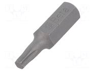 Screwdriver bit; Torx®; TX15; 1/4"; Overall len: 25mm BETA