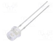 LED; UV; 140°; 20mA; P: 114mW; 370÷380nm; 3÷3.8VDC; THT OPTOSUPPLY