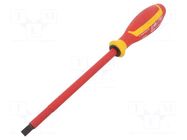 Screwdriver; insulated; slot; 8,0x1,2mm; Blade length: 175mm STAHLWILLE