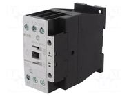 Contactor: 3-pole; NO x3; 400VAC; 12A; DILL12; screw terminals EATON ELECTRIC