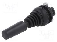 Switch: joystick; 22mm; Stabl.pos: 2; black; none; IP66; Pos: 2 EATON ELECTRIC