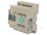 Programmable relay; IN: 6; OUT: 4; ZEN-10C; OUT 1: relay; IP20 OMRON