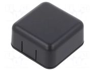 Enclosure: multipurpose; X: 40mm; Y: 40mm; Z: 20mm; 1551SNAP; ABS HAMMOND